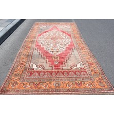 Kayra Export Türk Halısı, Eskitme Halı, Halı, 193 x 361  cm  Kırmızı Halı, Anadolusı  Halı, Bohemsı  Halı,  5254