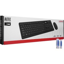 Altec Lansing ALBC6314 Siyah 2.4ghz 1200DPI Mouse Türkçe Q Kablosuz Klavye + Mouse Set