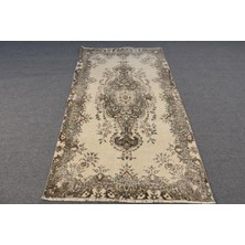 Kayra Export Eskitme Halı, Türk Halısı, Halı, 114 x 205  cm  Bej Halı, Kabilesı Alan Halı, Dekoratif Banyo Halı,  114