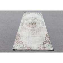 Kayra Export Türk Halısı, Eskitme Halı, Halı, 117 x 245  cm  Bej Halı, El Dokuma Banyo Halı, El Yapımı Alan Halı,  95