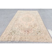 Kayra Export Türk Halısı, Eskitme Halı, Halı, 204 x 351  cm  Bej Halı, Dekoratif Yer Halı, El Dokuma Salon Halı,  788