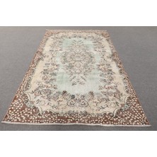 Kayra Export Eskitme Halı, Türk Halısı, Halı, 168 x 277  cm  Yeşil Halı, Organik Büyük Halı,  Yer Halı,  9750