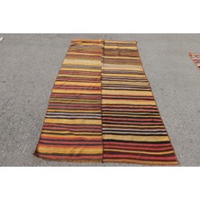 Kayra Export Türk Halısı, Eskitme Halı, Halı, 120 x 233  cm  Sarı Halı,  Alan Halı, Bohemsı Alan Halı,  7407