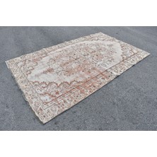 Kayra Export Eskitme Halı, Türk Halısı, Halı, 178 x 290  cm  Bej Halı, Bohemsı Salon Halı, Yün Büyük Halı,  7615