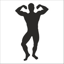 Technopa BODY GYM FOLYO STİCKER DERSTV1097 - 90 cm uzunluk
