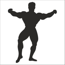 Technopa BODY GYM FOLYO STİCKER - 20cm uzunluk