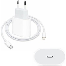 Ozmik Apple iPhone Uyumlu Usb-C - Lightning Kablosu (1 M) +20 W Usb-C Güç Adaptörü Süpercpyy