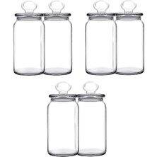 Paşabahçe 6 Adet Kitchen Slim Kavanoz 1130 cc