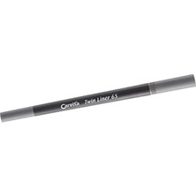 Caretta Twin Liner 65 Çift Uçlu Keçeli Kalem, Gri, 0.4 Mm/1.00 mm