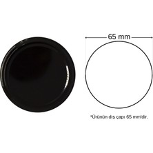 Paşabahçe 20 Li 63 mm Siyah Cam Kavanoz Kapağı (20 Adet)