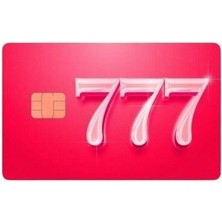 Gans 777 Kredi Kartı Kaplama Stickeri Papara Tosla Kredi Kartı Için Uyumlu
