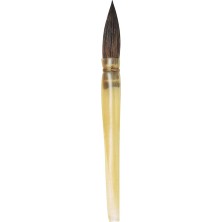 Da Vinci  Sincap Kılı Yuvarlak Ince Uçlu Çini  Seramik Gölgeleme Fırçası  Seri 601  No 4