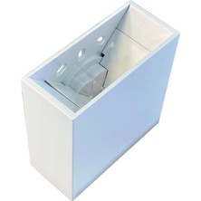 Ack AH07-03500 4W LED Duvar Aplik Beyaz Kasa IP65 3000K Günışığı