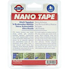 Boss Nano Bant - Şeffaf - Yıkanabilir - Yeniden Kullanılabilir