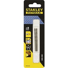 Stanley STA51023 Metal Matkap Ucu, Metalik, 2 Adet, 3 mm