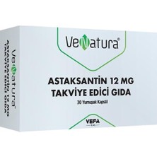 Venatura Astaksantin Takviye Edici Gıda 30 Yumuşak Kapsül