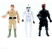 PopŞeker PopŞeker Star Wars Stormtrooper, Luke Skywalker, R2-D2, Darth Maul, Yoda Yıldız Savaşları Karakterleri Seti