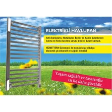 Hizmetterm Elektrikli Havlupan 50x100 Krom