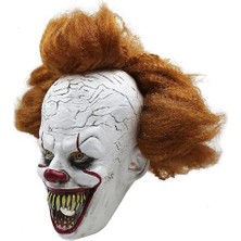 Pennywise Palyaço Soul Maskesi Cadılar Bayramı Headgear Masquerade Korku Parti Kostüm Sahne