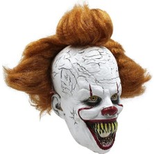 Pennywise Palyaço Soul Maskesi Cadılar Bayramı Headgear Masquerade Korku Parti Kostüm Sahne