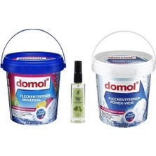 Rossmann Domol Oxi Toz Leke Çıkarıcı Beyazlar ve Renkliler İçin 2 x 750 gr + Kolonya