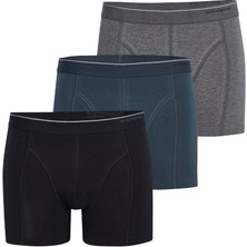 Blackspade Erkek Boxer 3'lü Paket Tender Cotton 9673