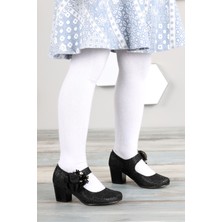 Kiko Kids Angelina Çupra Günlük Kız Çocuk 4 Cm Topuklu Abiye Ayakkabı