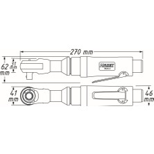 Hazet 9022-2 70 Nm 1/2" Hazet Havalı Cırcır