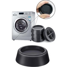 4 Adet Çamaşır Makinesi Buzdolabı Titreşim Önleyici Pedler