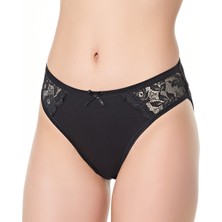 Tutku 12 'li Firuze Dantelli Bayan Elastan Bikini Külot Kombin