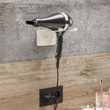 Lamizon Saç Kurutma Makinesi Tutacağı Fön Makinesi Askısı Banyo Askılık