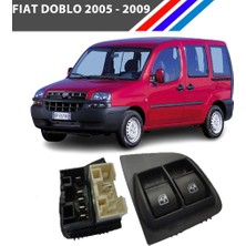 Otozet Fiat Doblo Cam Açma Düğmesi Sol Taraf Çiftli 2005-2009