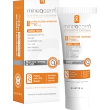 Mineaderm Uv Protection & Hydration Lightly Tinted / Renkli Uv Koruma ve Nemlendirici Güneş Kremi Spf 50+ / 50 ml