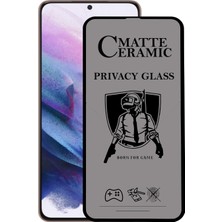 Kzy Samsung Galaxy S21 Plus Tam Kaplayan Mat Seramik Nano Esnek Hayalet Ekran Koruyucu