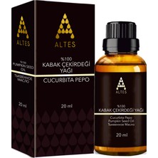 Altes %100 Saf Kabak Çekirdek Yağı / Pumpkin Seed Oil / Soğuk Sıkım 20ML