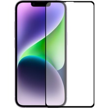 Kzy Apple iPhone 14 Tam Kaplayan Temperli Ekran Koruyucu Cam