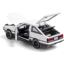 Prodigy Toy Fujiwara AE86 Araba Modeli Oyuncak - Beyaz (Yurt Dışından)