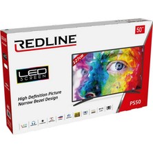Redline Ps-50 K1000 50" 127 Ekran Dahili Uydu Alıcılı 4K UHD LED Tv