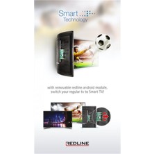Redline Ps-50 K1000 50" 127 Ekran Dahili Uydu Alıcılı 4K UHD LED Tv