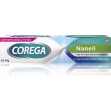 Corega Naneli Diş Protez Yapıştırıcı Krem 40 G  (Yeni Ambalaj)