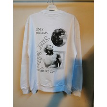 The One Bisiklet Yaka  Sweatshirt