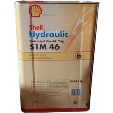 Shell Hydraulıc S1 M 46 15 kg Teneke