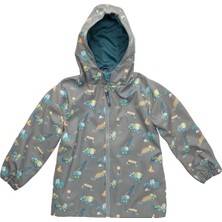 Stephen Joseph Erkek Çocuk Kapişonlu, Astarlı Poliüretan Yağmurluk Inşaat Makineleri