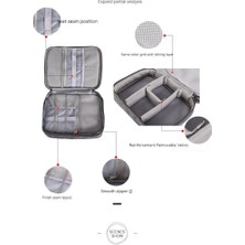 Ivy Stationery Çok Fonksiyonlu Kablo Saklama Çantası - Siyah (Yurt Dışından)