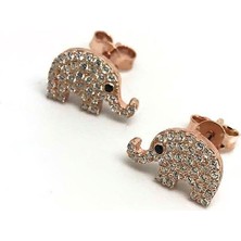 Erer Gümüş Gümüş Filli Küpe NZ79FD2