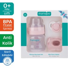 Mamajoo Powder Biberon Seti 150ML / Powder Pink