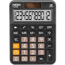 Noki H-CN008 Modeli 12 Haneli Hesap Makinesi Fonksiyonel Ve Kullanıcı Dostu Tasarım