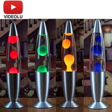 Home Dekor Hediye Dekorati Ev Hediyesi Lav Lambası Konsept Lamba Gece Lambası 41 cm