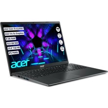 Acer Extensa EX215-54 Intel Core I5 1135G7 8 GB 512 GB SSD Freedos 15.6" Fhd Taşınabilir Bilgisayar NX.EGJEY.005