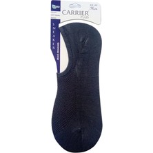 Carrier Plus 6 Çift Görünmez Sneakers Bambu Dikişsiz Erkek Patik Çorap - Füme